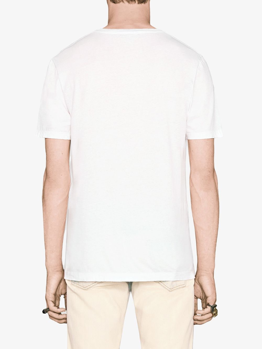 Gucci logo print cotton T-shirt
