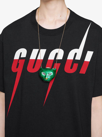 Gucci T-shirt with Gucci Blade print