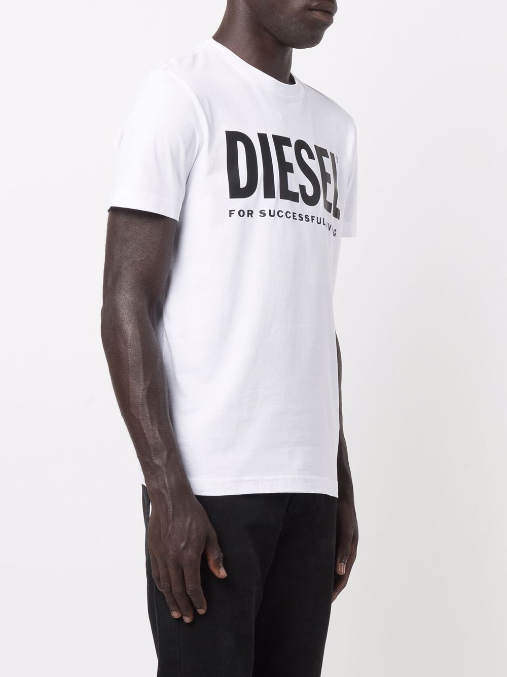 Diesel logo-print cottton T-Shirt