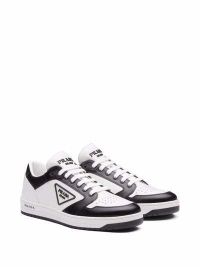 Prada District low-top leather trainers
