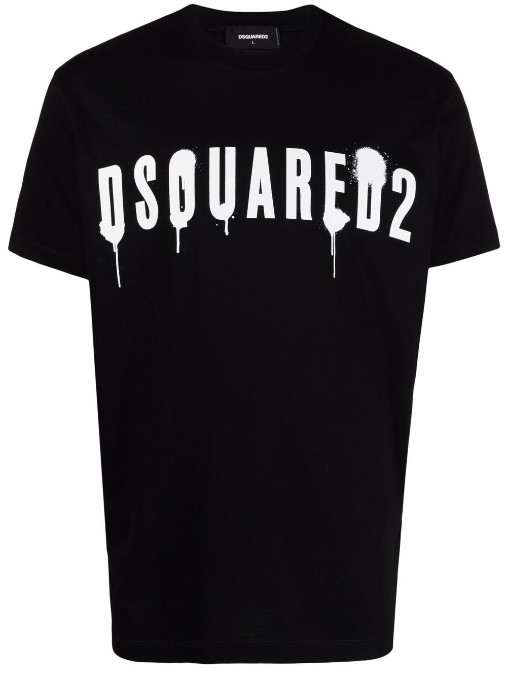 Dsquared2 graffiti-print cotton T-shirt